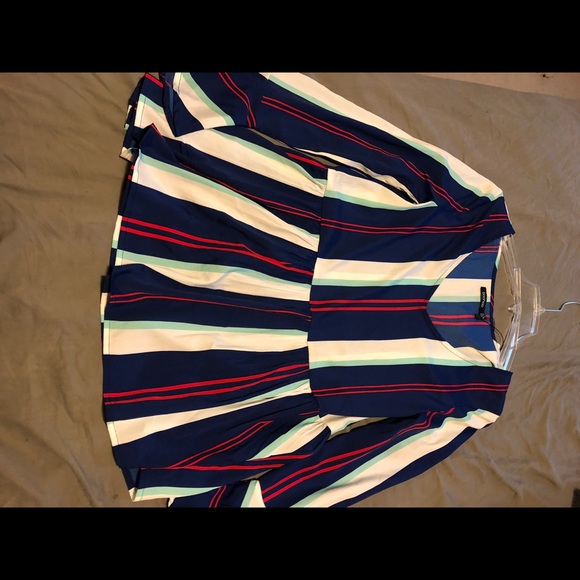 Peplum satin blouse - Picture 1 of 2